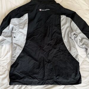 Champion Black and White Windbreaker